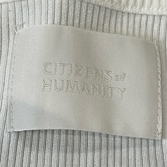 Citizens of Humanity Women Parie Twist Top Milque Off White Size Small NEW - Picture 6 of 11